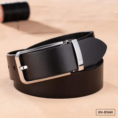 Solid Loop Men’s Leather Belt